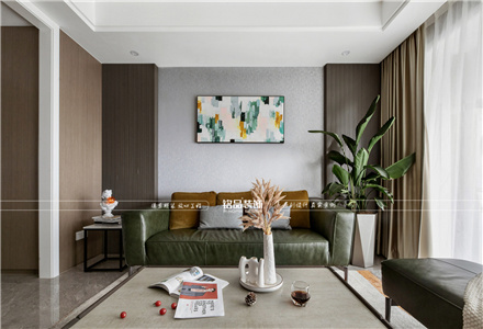 【湖州公寓设计】现代风格设计案例全包130平方装修鉴赏